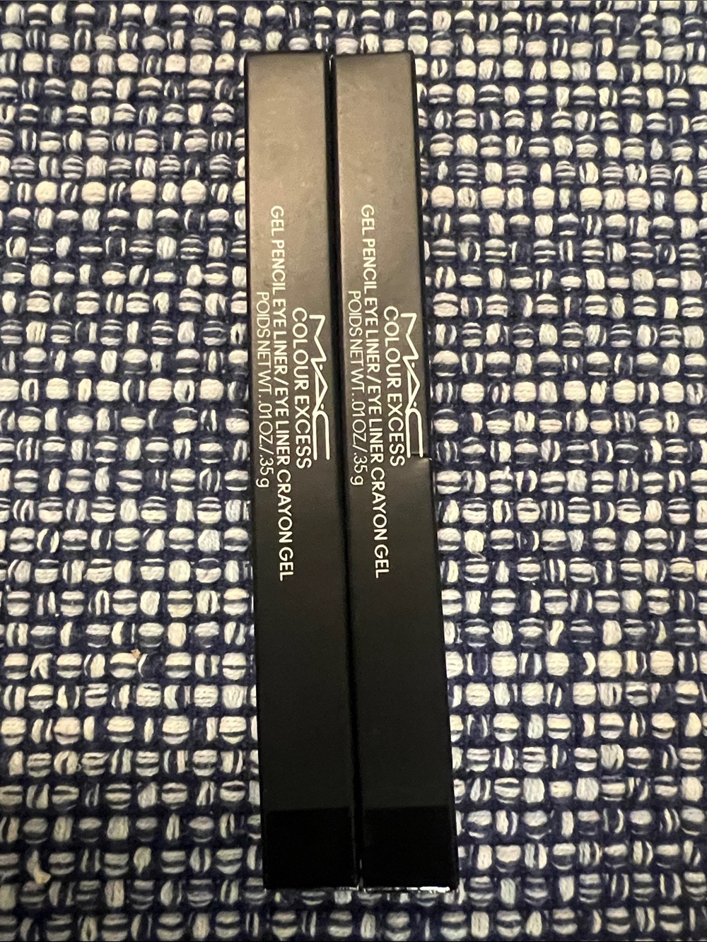MAC Cosmetics Colour Excess Gel Pencil Eye Liner - Black (2 pack )